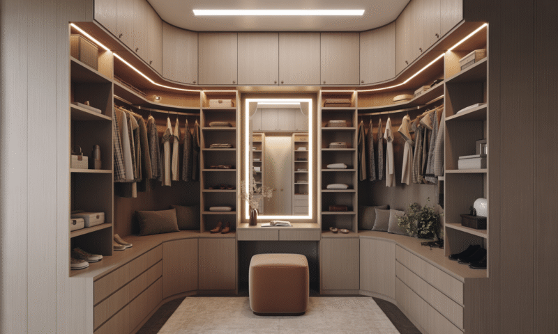découvrez comment optimiser l’espace de votre pièce ou coin avec un dressing en u fonctionnel. conseils d’aménagement, astuces de rangement et inspirations pour créer un dressing pratique, organisé et adapté à vos besoins.