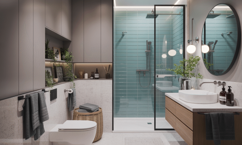 découvrez nos conseils pratiques pour aménager une salle de bain de 4 m² : optimisez l'espace, choisissez des rangements astucieux et adoptez un style élégant pour une pièce à la fois fonctionnelle et design.