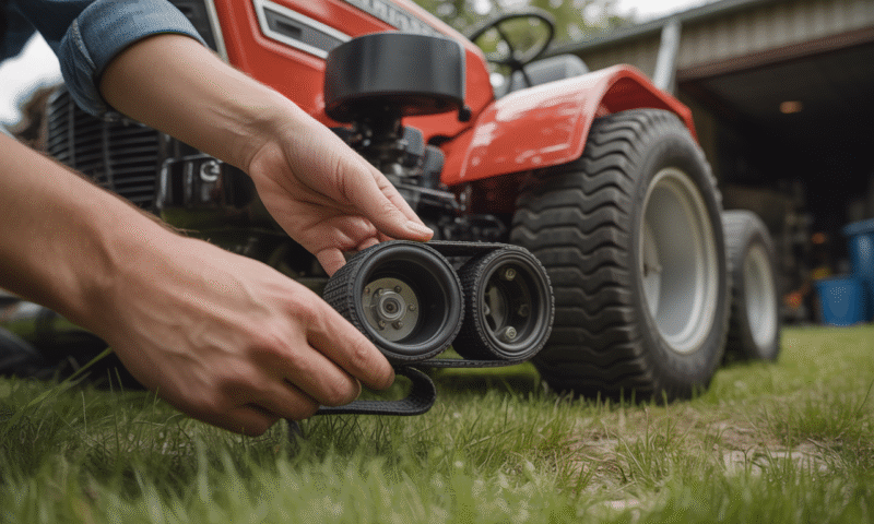 découvrez les étapes essentielles pour prolonger facilement la durée de vie de la courroie de votre tracteur tondeuse. suivez nos conseils pratiques pour un entretien optimal et évitez les pannes coûteuses.