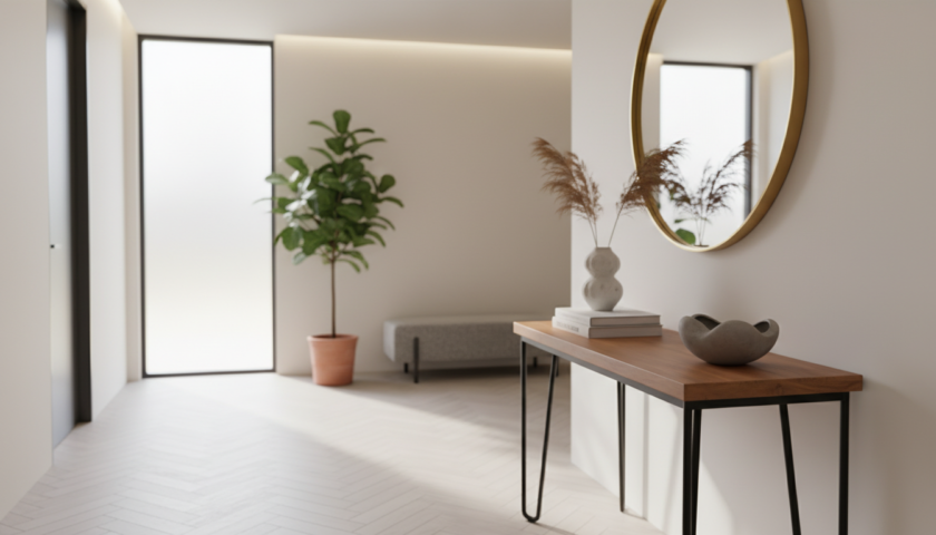apprenez à fabriquer facilement un meuble d’entrée unique et design avec un pied pour console, alliant style et fonctionnalité pour sublimer votre intérieur.