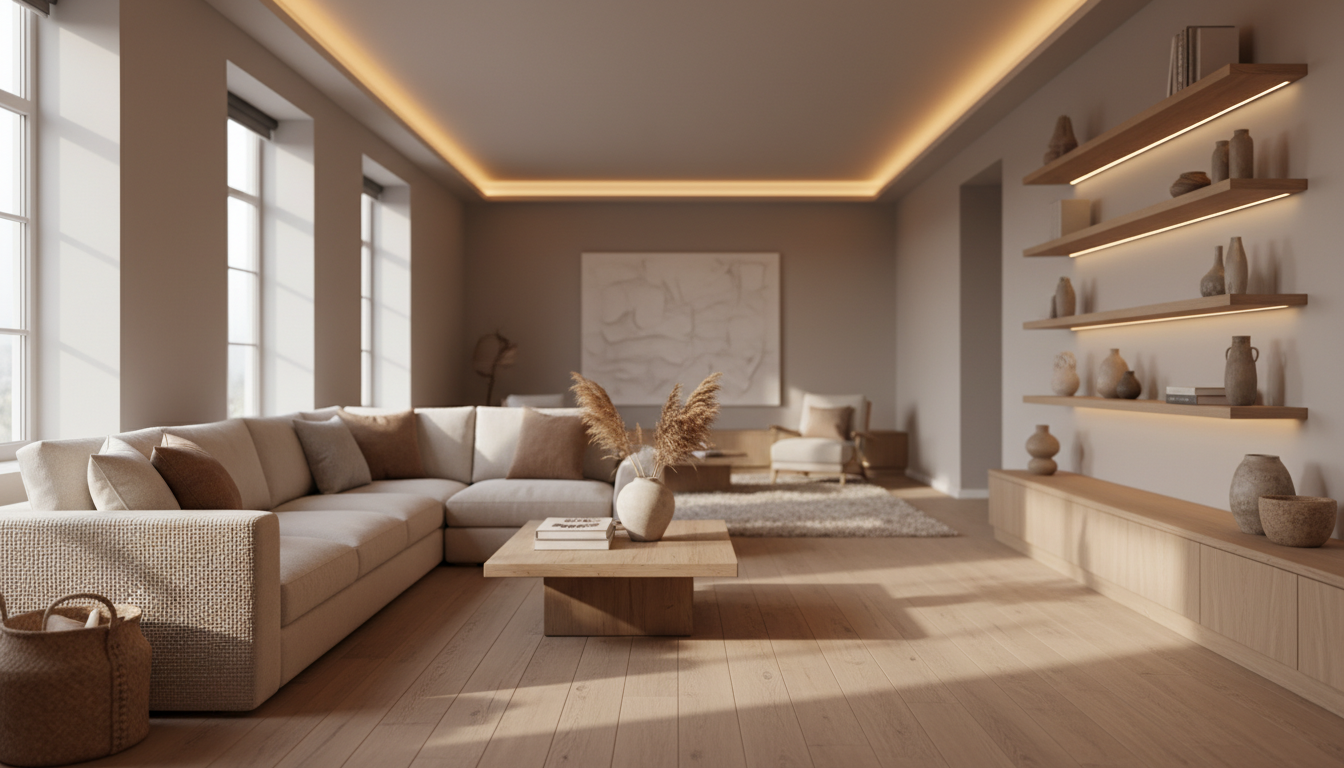 découvrez comment sublimer un salon en longueur grâce à notre guide pratique et astuces déco pour maîtriser l’éclairage avec un ruban led, alliant style et fonctionnalité.