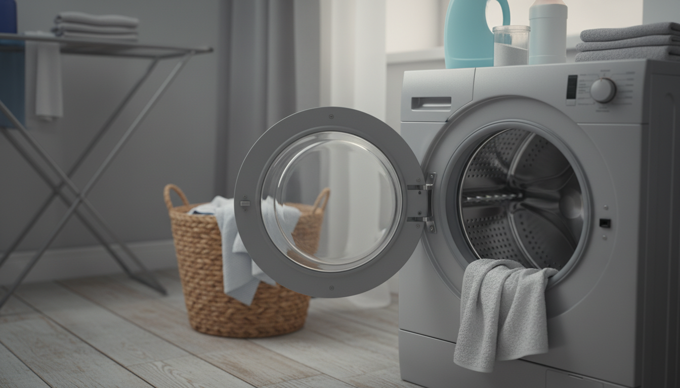 découvrez s'il est préférable de laisser la porte du lave-linge ouverte ou fermée après chaque lavage pour prévenir la moisissure et optimiser votre consommation d'énergie.