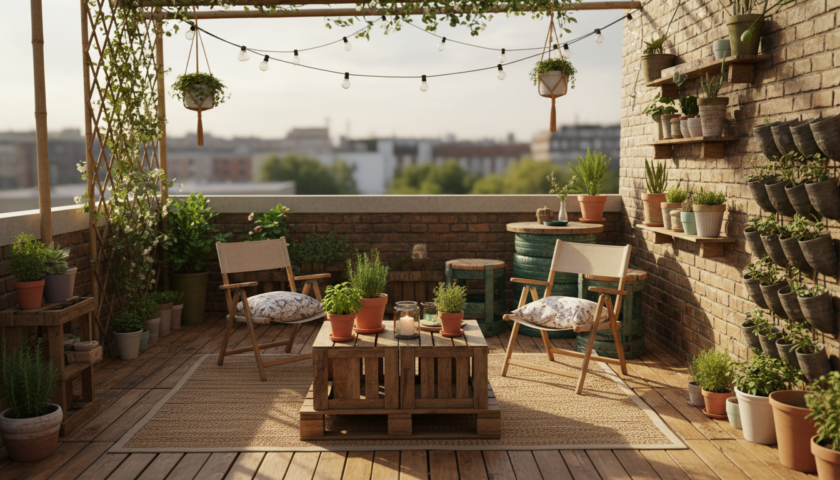 découvrez des idées économiques et diy pour aménager une petite terrasse avec style et praticité, et profitez pleinement de votre espace extérieur.