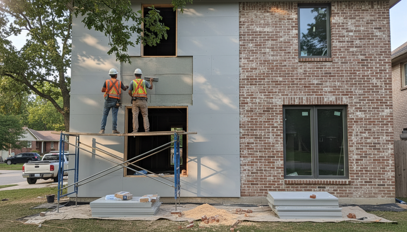 découvrez comment un ravalement de façade accompagné d'une isolation extérieure rénovée peut améliorer l'esthétique, le confort et la performance énergétique de votre habitation.
